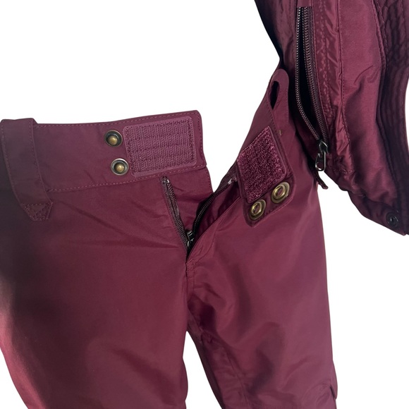 The North Face | Greenland Jacket & Freedom Ski Snowboard Pant Maroon, S & S - Picture 8 of 13